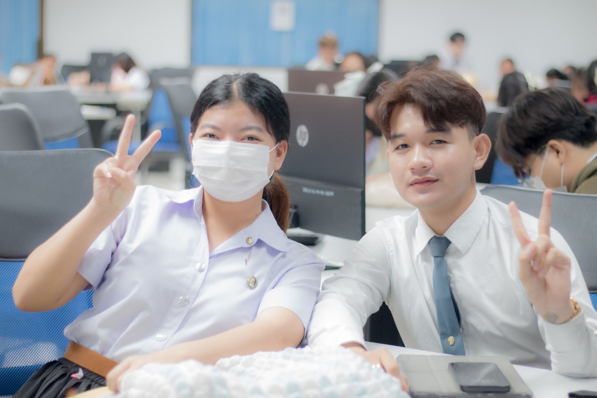 คนอะไรสวยไม่รู้จักพัก น่ารักไม่รู้จักพอ #การจัดการธุรกิจระหว่างประเทศ 