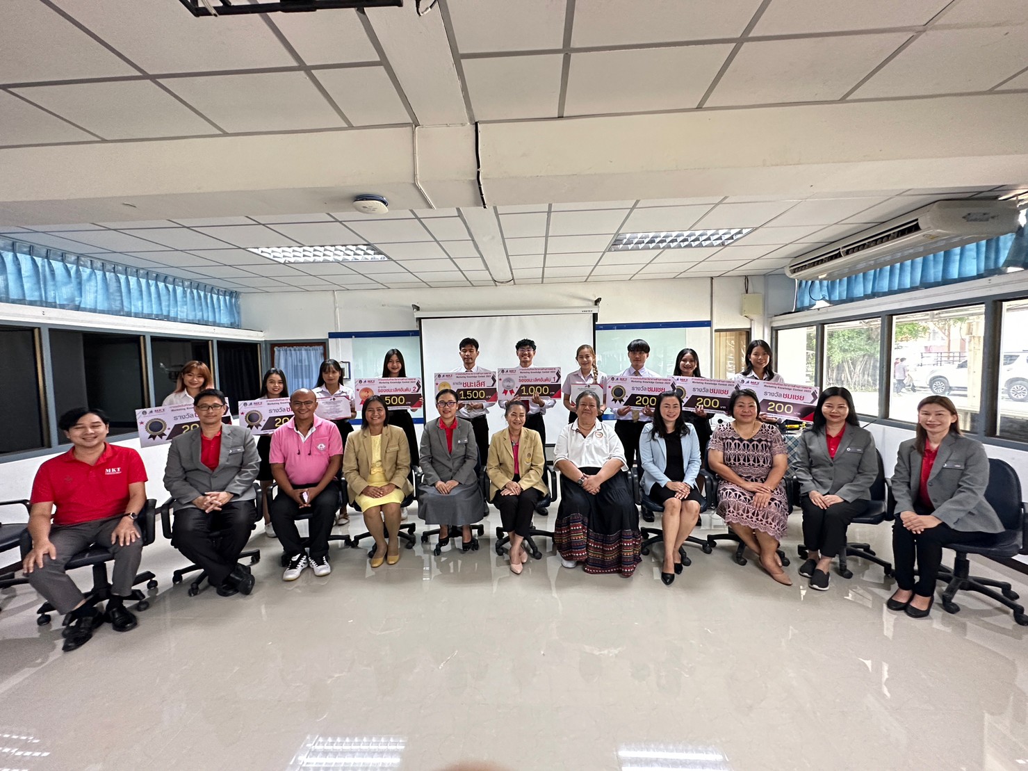 18 ส.ค. 66  ณ ห้อง MBA ชั้น 1 อาคารเรียน 6 สาขาวิชาการตลาด จัดกิจกรรม การแข่งขันทักษะวิชาการด้านการตลาด Marketing knowledge Contest 2023  
