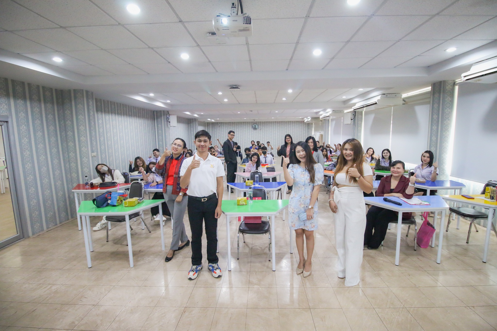 20 ส.ค. 2566 สาขาวิชาการตลาด จัดกิจกรรม?โครงการพัฒนาศักยภาพนักศึกษาเพื่อเตรียมความพร้อมในการประกอบวิชาชีพด้านการตลาด [MKT] 