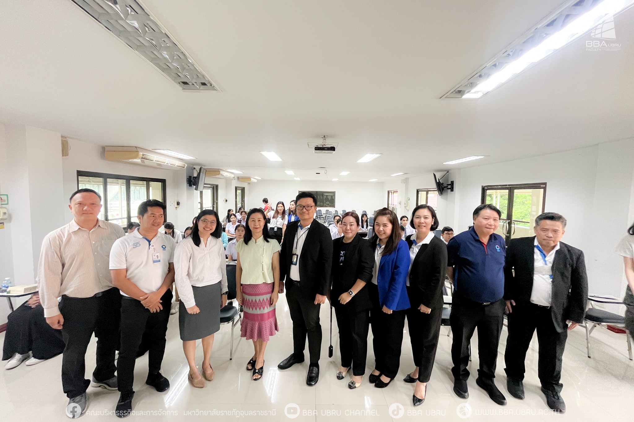  11 ก.ย. 67  ณ ห้อง 15-308 อาคารเรียน 15 คณะบริหารธุรกิจและการจัดการ มหาวิทยาลัยราชภัฏอุบลราชธานี ฉลาดเก็บฉลาดใช้ กับธนาคารทิสโก้